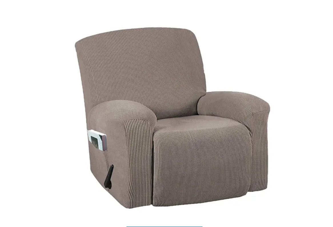 Housse Canapé Relax Universelle ASTANA Taupe-80x80cm