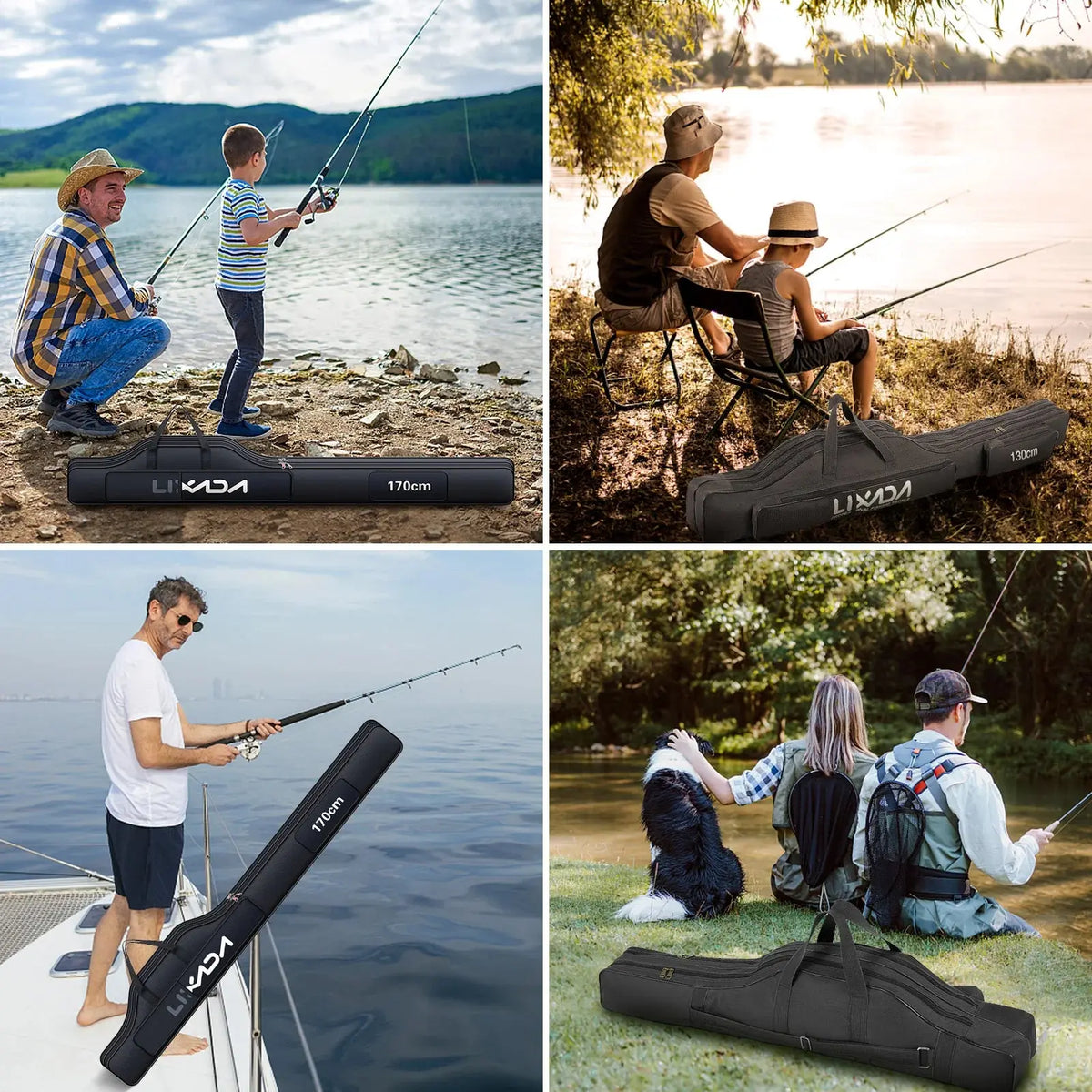 Housse Canne Pêche Durable FISHLY Housse de France