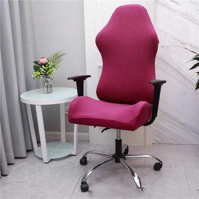 Housse Chaise Ergonomique Extensible ZORVAX Wine Red