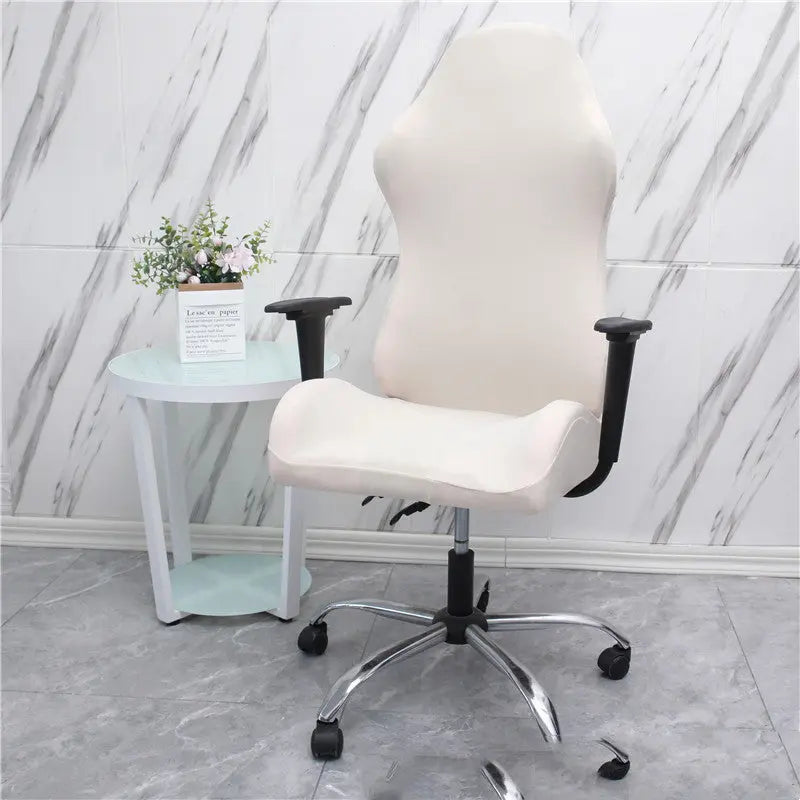 Housse Chaise Ergonomique Extensible ZORVAX White