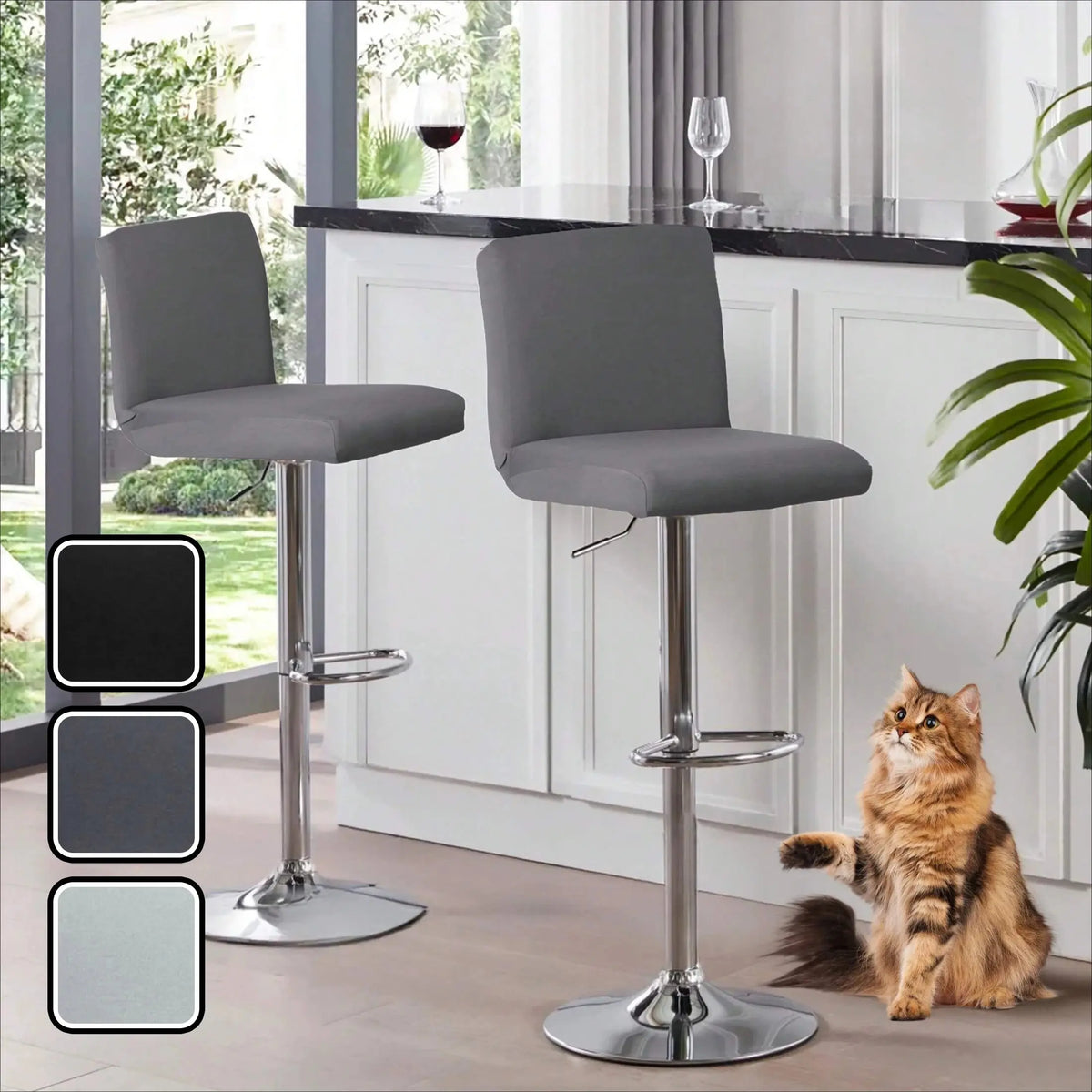 Housse Chaise Haute Extensible ZILYMA Housse de France