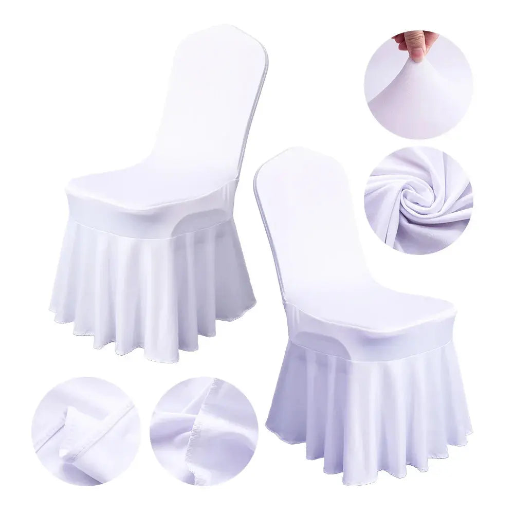 Housse Chaise Mariage Extensible SUNDESC Housse de France