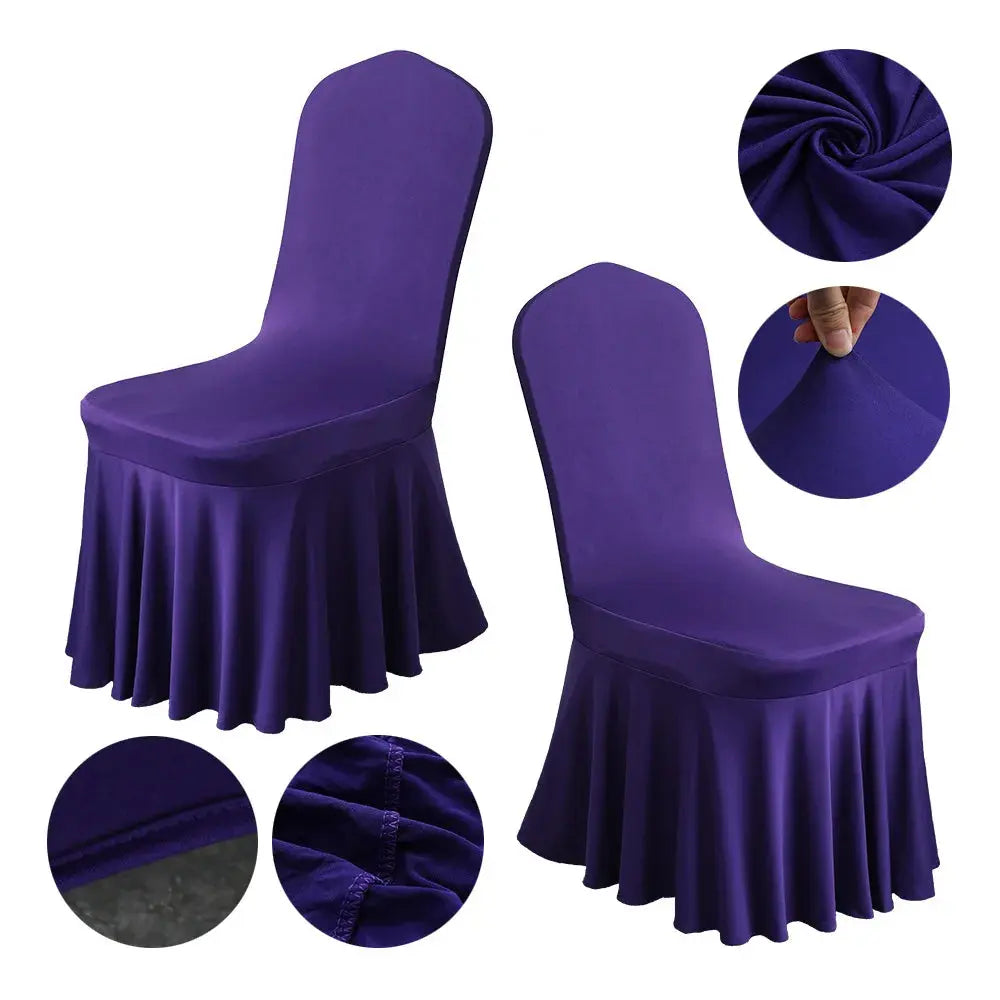 Housse Chaise Mariage Extensible SUNDESC Housse de France