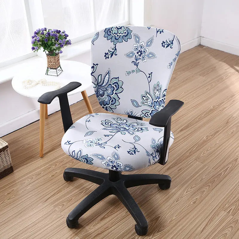 Housse Chaise Moderne STRIPES Mimosa-Split Chair Cover