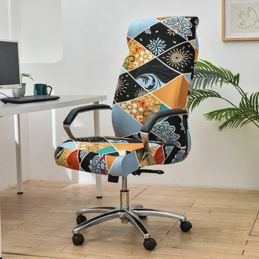 Housse Chaise Rotative ZELFOR Flower Is A Go-M