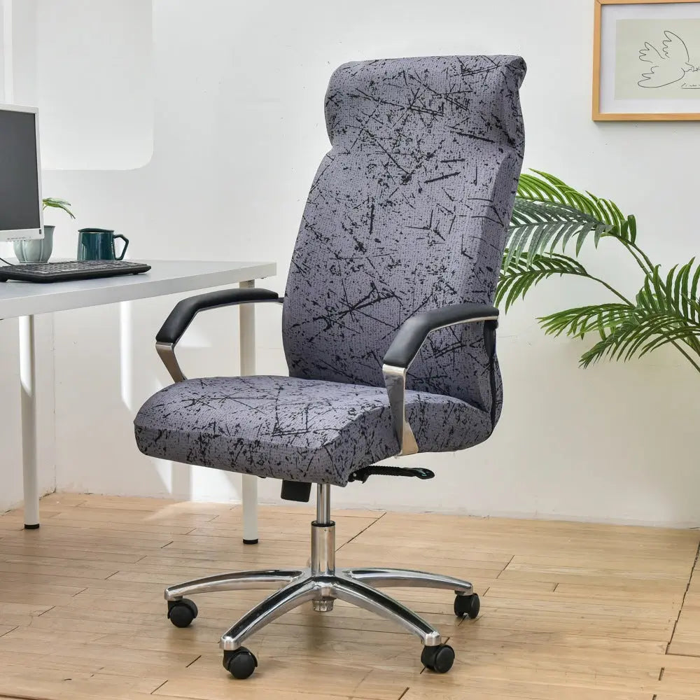 Housse Chaise Rotative ZIBOR Heather Gray-M