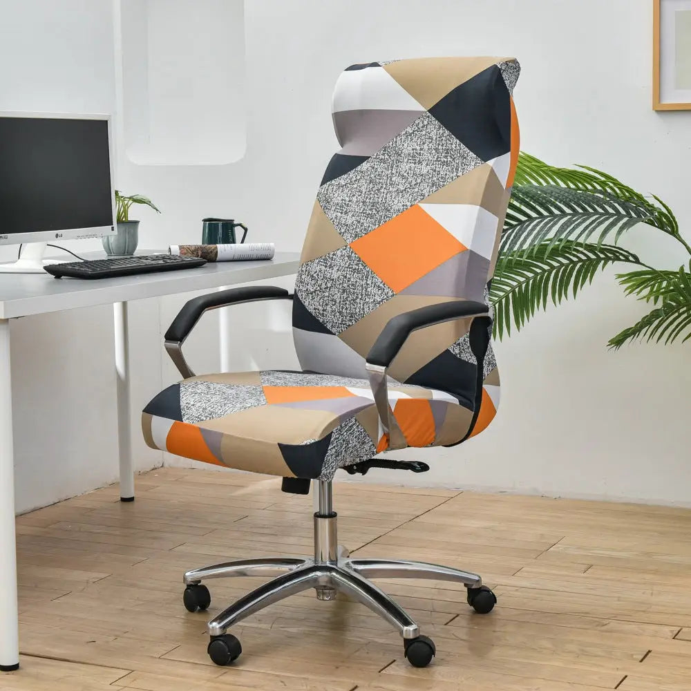 Housse Chaise Rotative ZIBOR Rubik's Cube-L