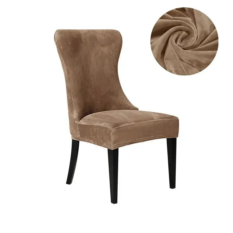Housse Chaise Velours Doux YUKANA Housse de France