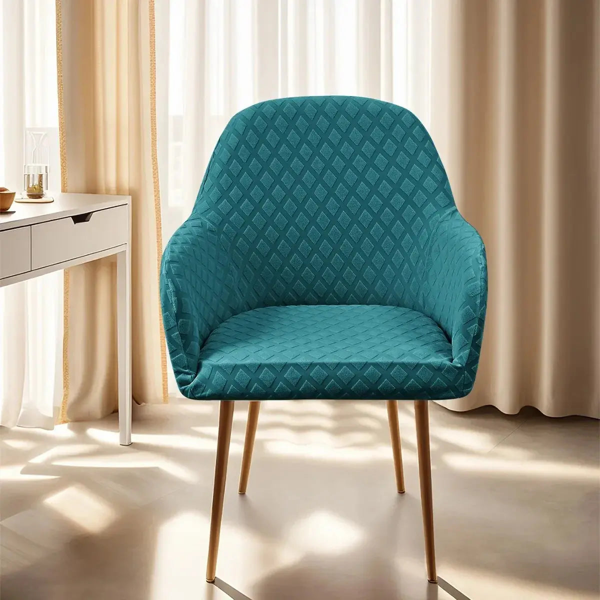 Housse Chaise Velours Extensible VELINA Housse de France