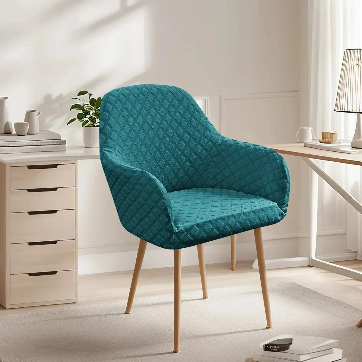 Housse Chaise Velours Extensible VELINA Housse de France