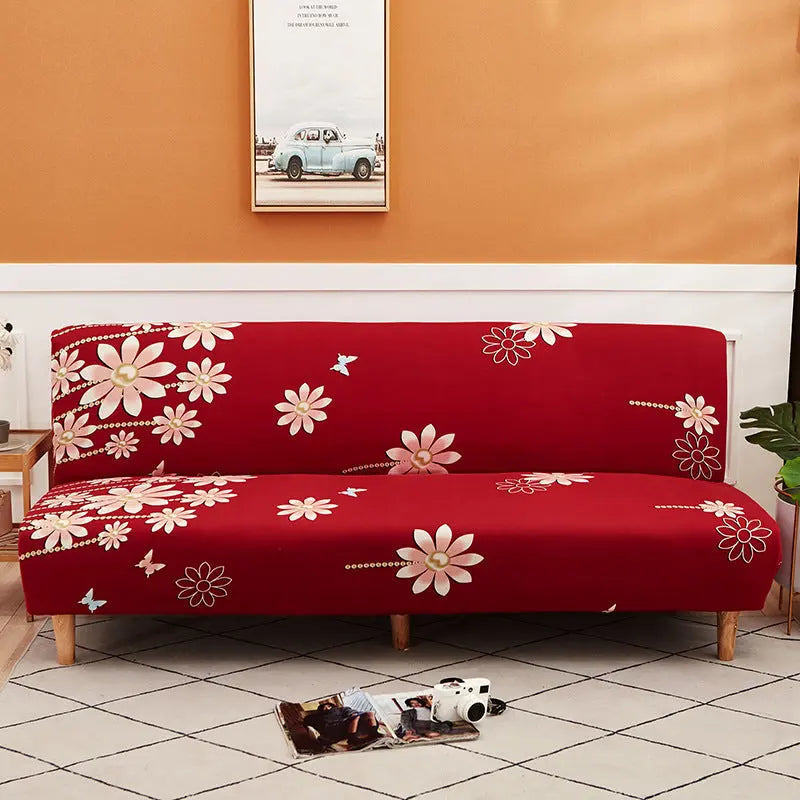 Housse Clic Clac Extensible LINOVA Long red-Large