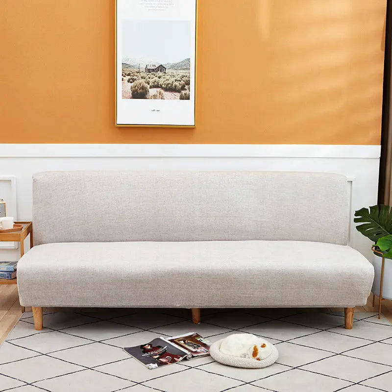 Housse Clic Clac Extensible LINOVA Hemp ash-Medium