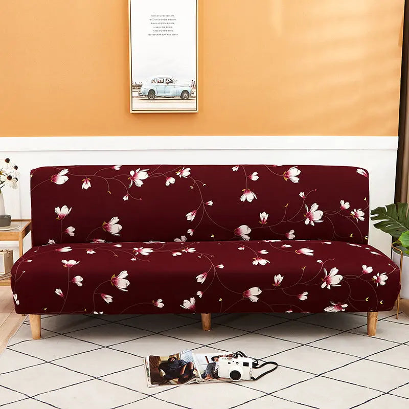 Housse Clic Clac Extensible LINOVA Rosemary burgundy-Small