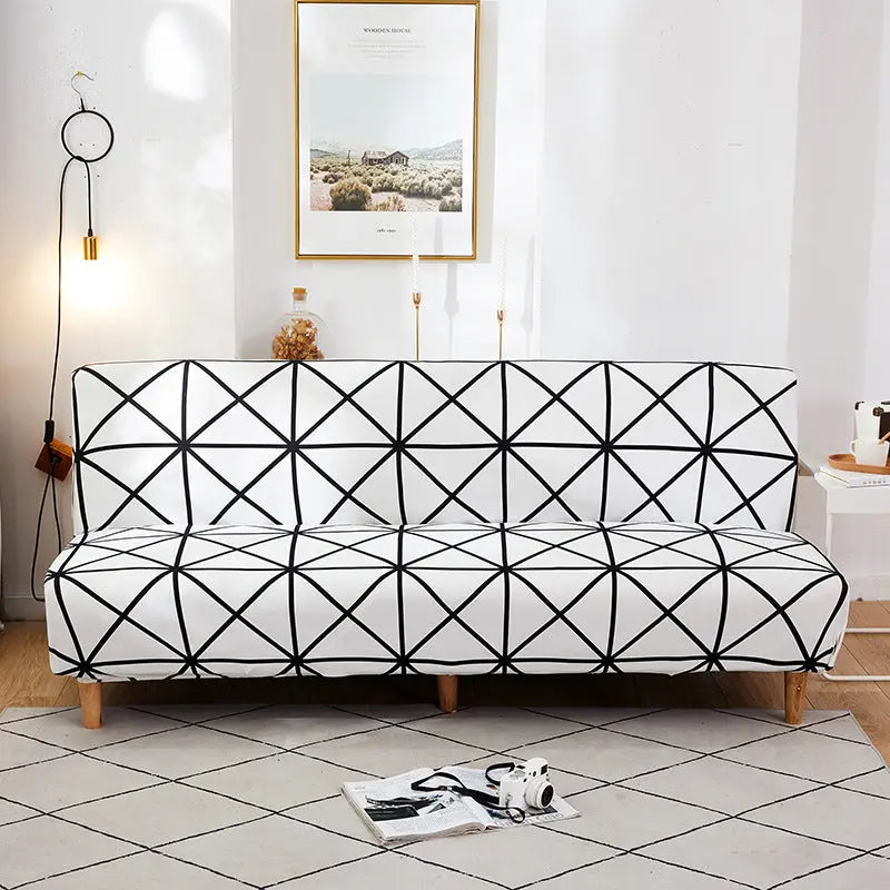 Housse Clic Clac Extensible LINOVA Sansheng white-Large