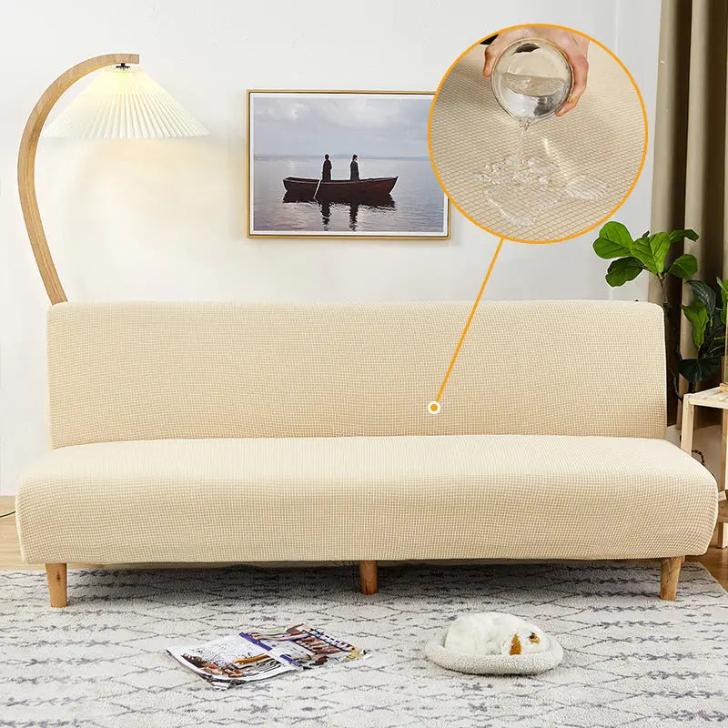 Housse Clic Clac Imperméable MANTO Waterproof Tea White-190 To 210cm