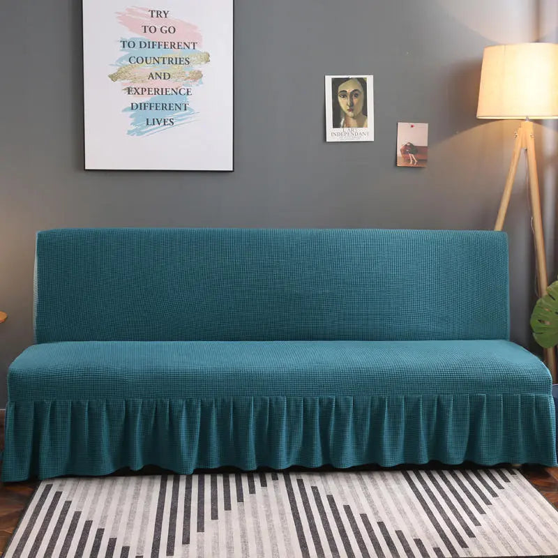 Housse Clic Clac Moderne Elma Sapphire Blue-150x170cmx100cm