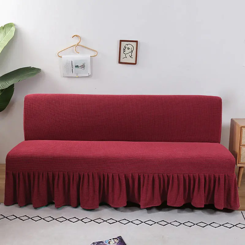Housse Clic Clac Moderne Elma Cherry Red-120x140cmx100cm