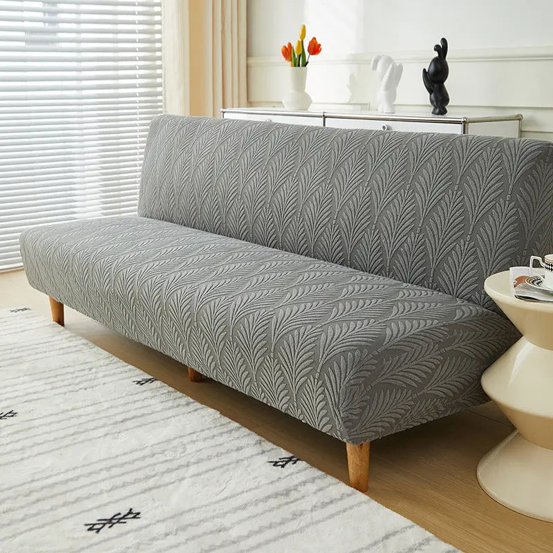 Housse Clic Clac Velours YELIAN Dark Gray-Large Size