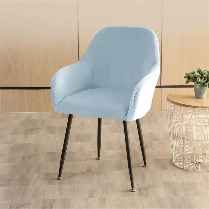 Housse De Chaise Velours Extensible VELINO Housse de France