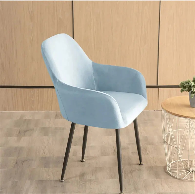 Housse De Chaise Velours Extensible VELINO Housse de France