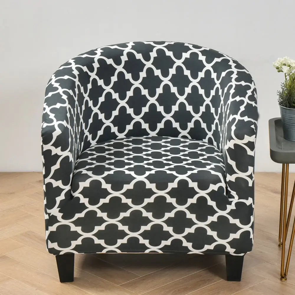Housse Fauteuil Antidérapant SPADIN Style grey