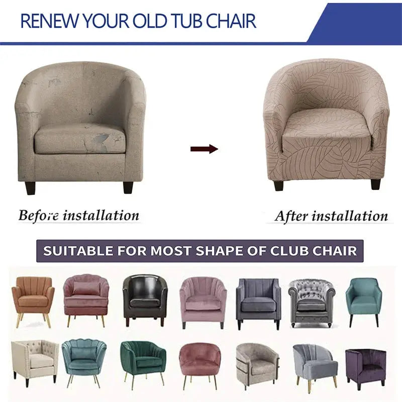 Housse Fauteuil Club Extensible JACARA Housse de France