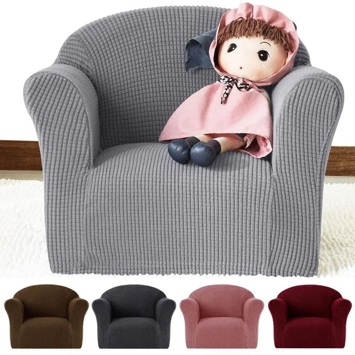 Housse Fauteuil Club Extensible LUMINA Housse de France