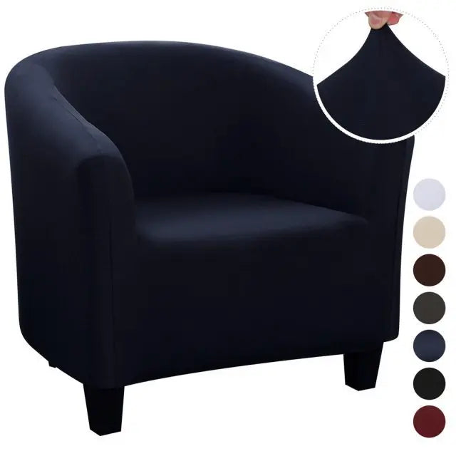 Housse Fauteuil Imperméable SOFTY Navy Shred milk