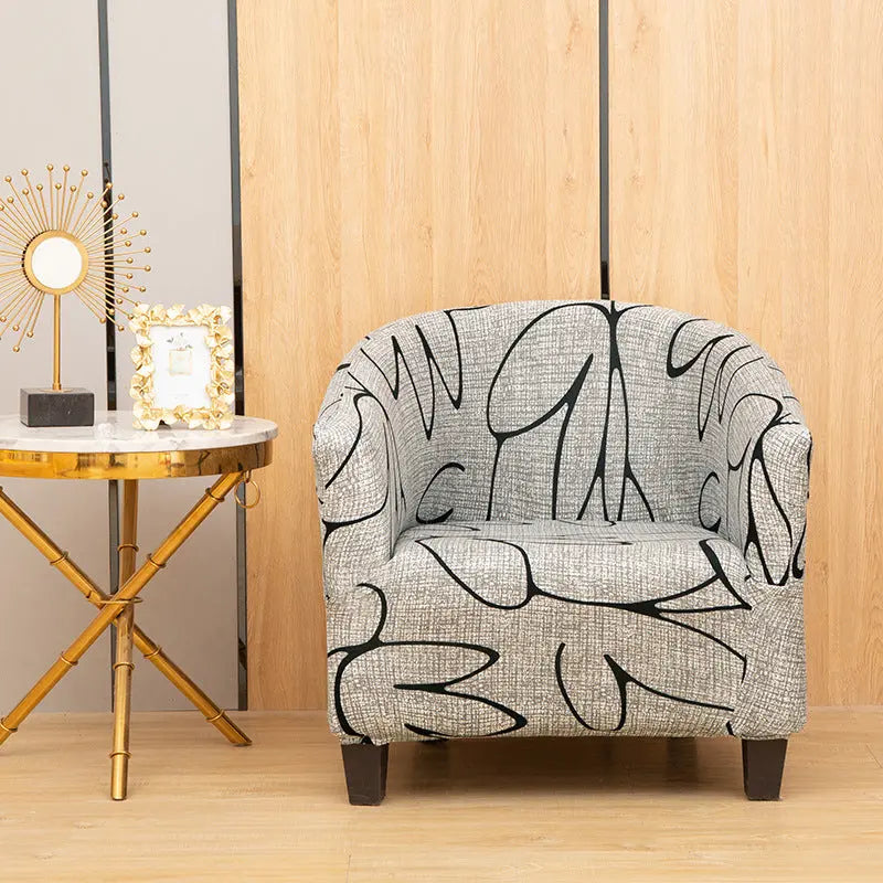 Housse Fauteuil Moderne Sofax Plain Lotus-Semicircle Single 65 90cm