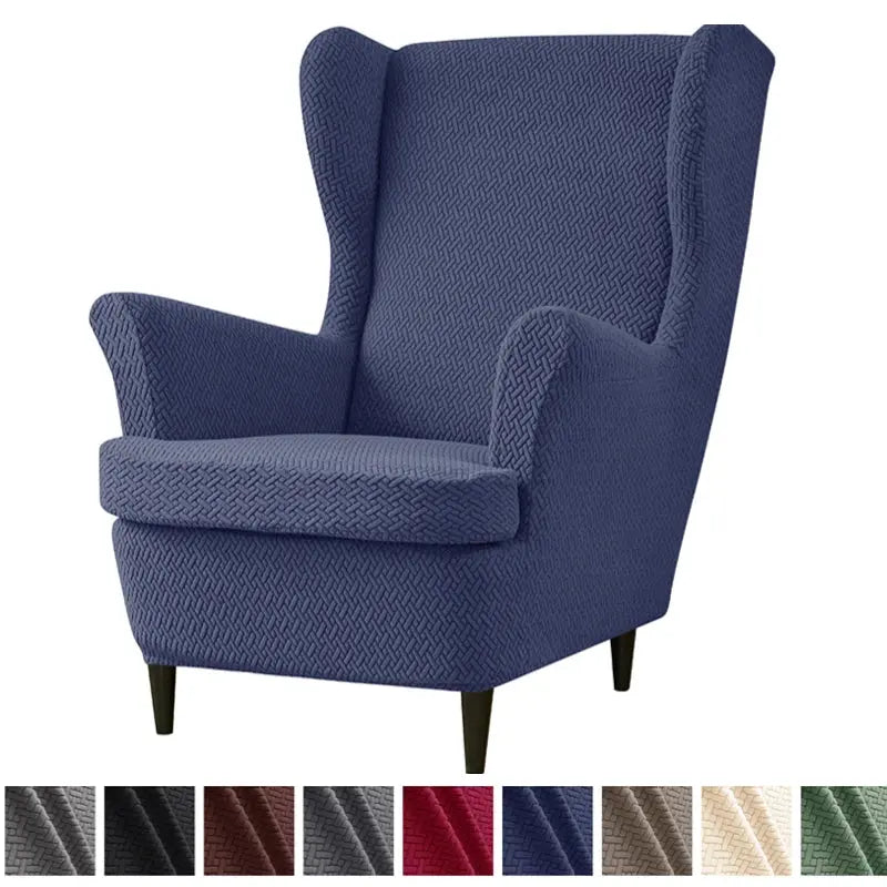 Housse Fauteuil Oreilles Extensible **ALVINA** Housse de France