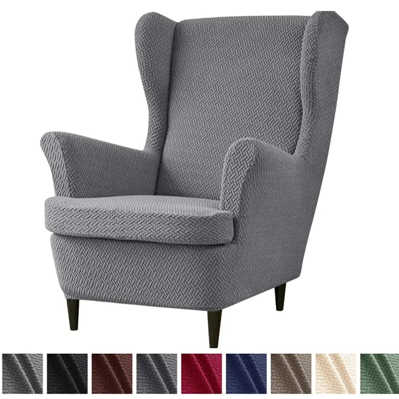 Housse Fauteuil Oreilles Extensible **ALVINA** Housse de France