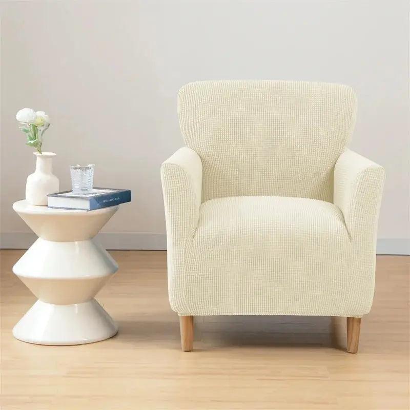 Housse Fauteuil Scandinave Extensible ELYXAN Housse de France
