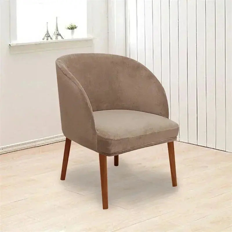 Housse Fauteuil Scandinave Velours AERIS Housse de France