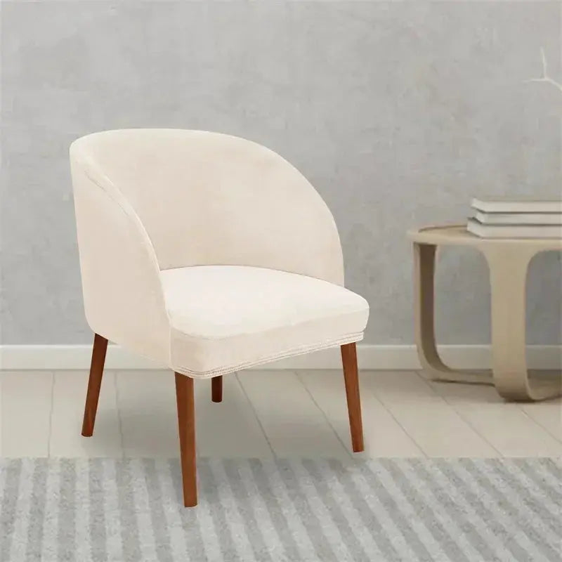 Housse Fauteuil Scandinave Velours AERIS Housse de France