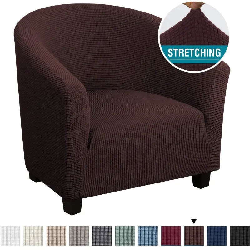 Housse Fauteuil Stretch Bella Coffee-Card seat sofa