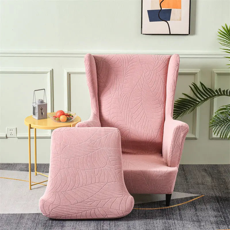 Housse Fauteuil à Oreilles Jacquard LUMENA - Housse de France