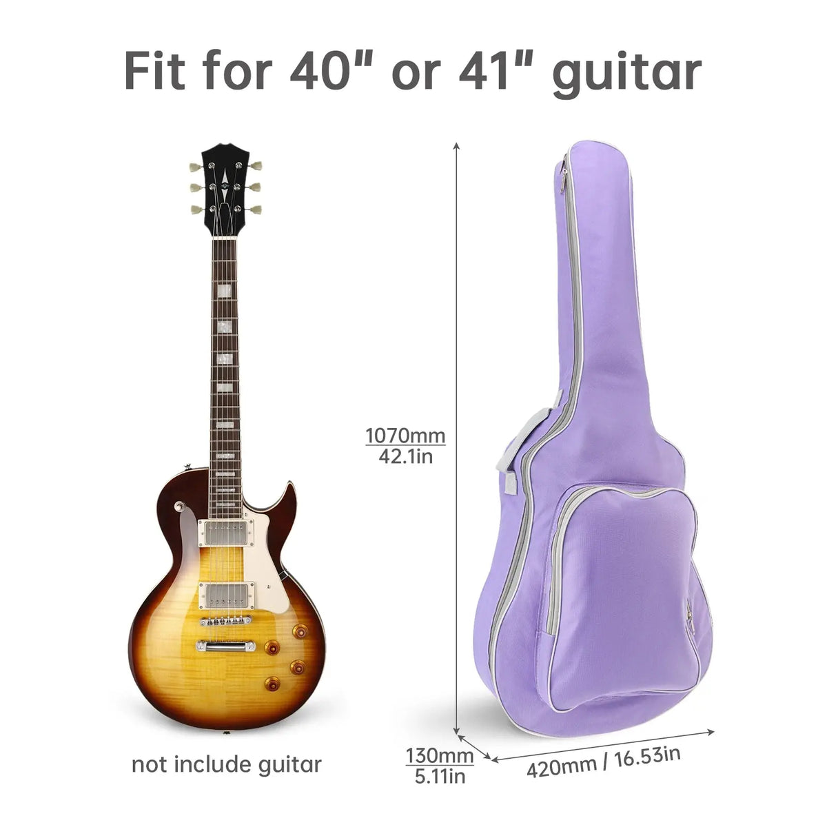 Housse Guitare Imperméable OXFERO Housse de France