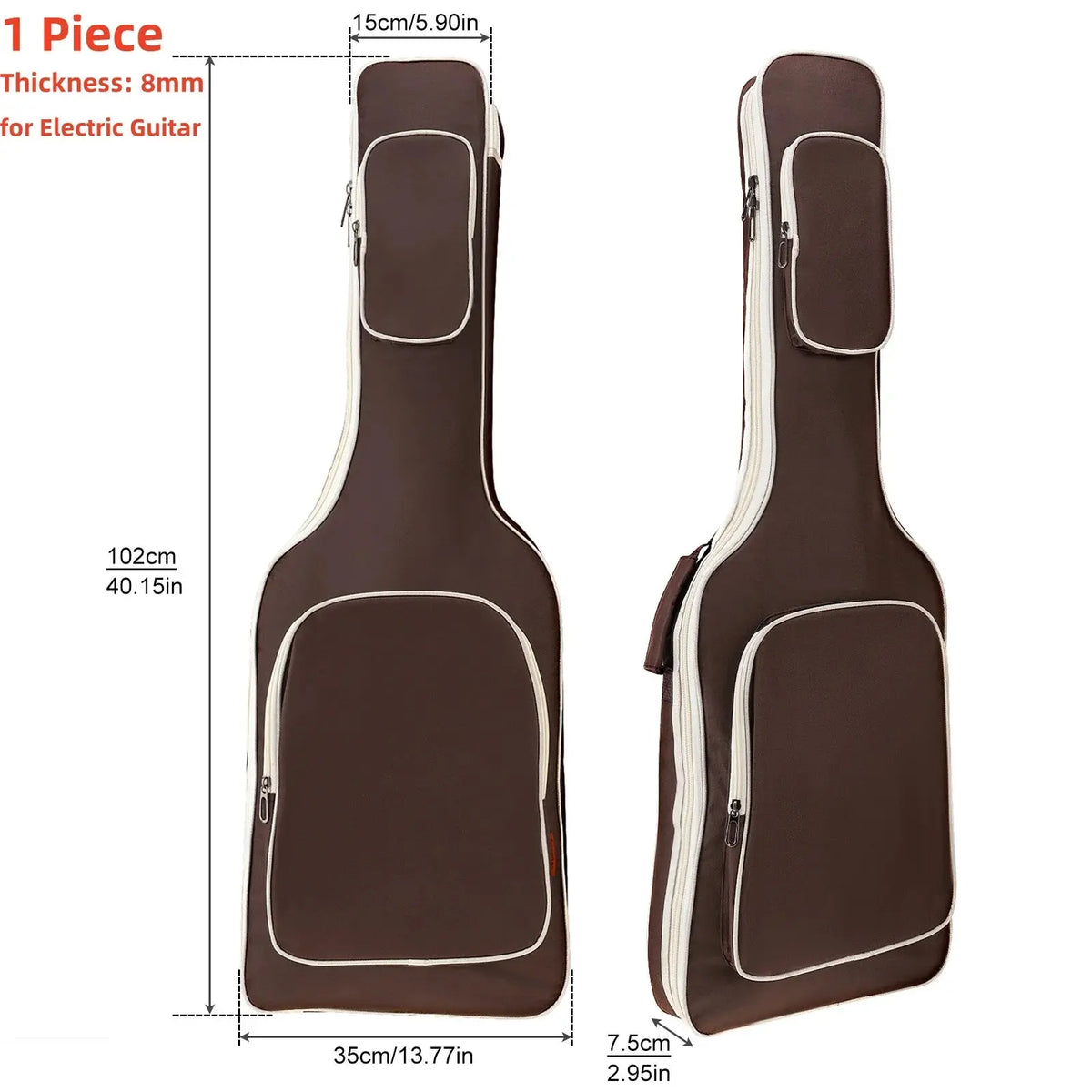Housse Guitare Oxford Imperméable CASTERA Housse de France