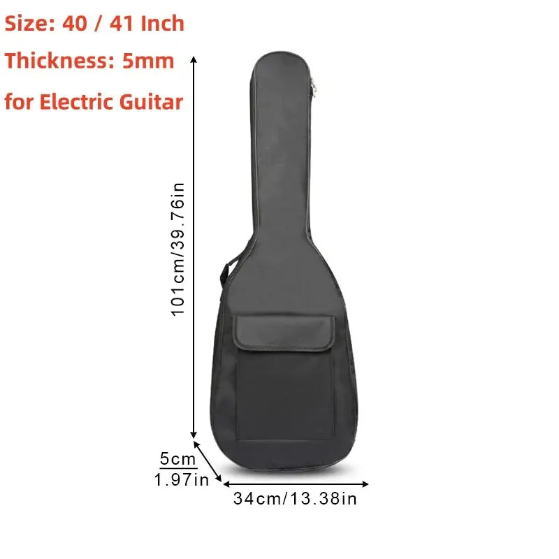 Housse Guitare Oxford Imperméable CASTERA Housse de France