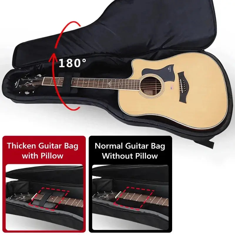Housse Guitare Oxford Résistant AQUILO Housse de France
