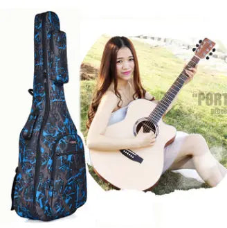 Housse Guitare Oxford Résistante GUILIO Colorful blue-40 41