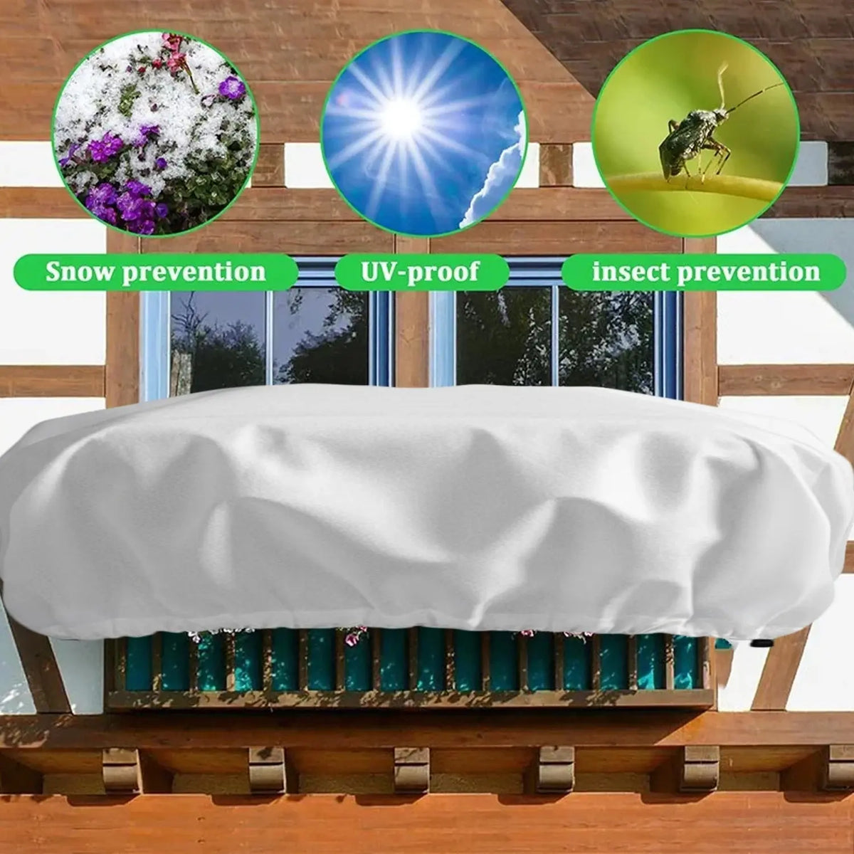 Housse Hivernage Plante Non-Tissé POLARA Housse de France