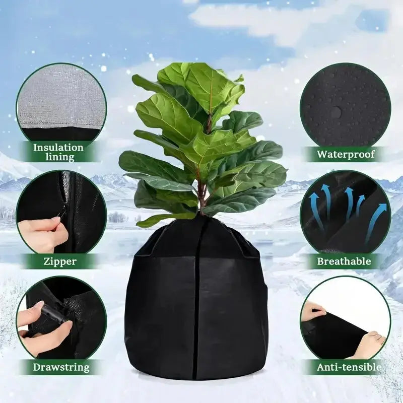 Housse Hivernage Plante Oxford GLACIA Housse de France