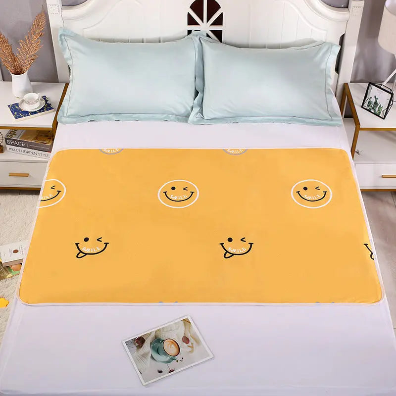 Housse Matelas Coton Écologique KIDOVO Cute smiling face-50X70