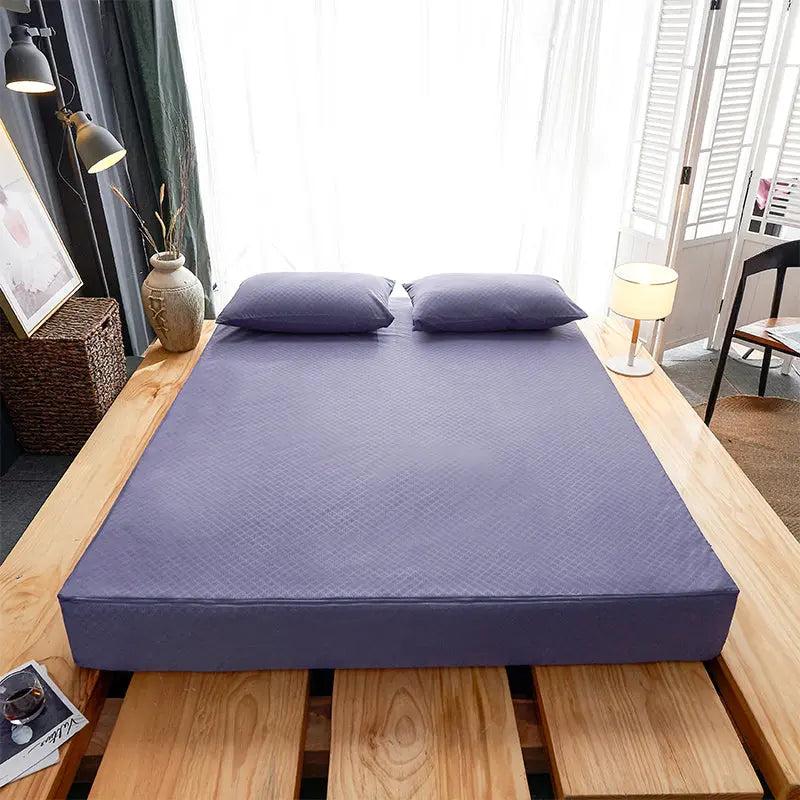 Housse Matelas Imperméable POLLUX Purple-120x200x15