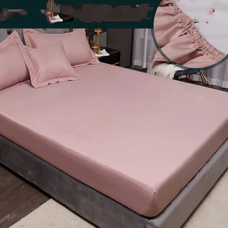 Housse Matelas Imperméable Tencel PROLIA Half pack pink-120X200
