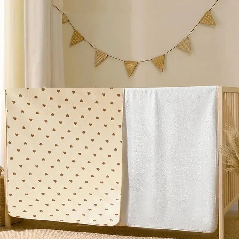 Housse Matelas Langer Coton Imperméable SOLUNT Housse de France