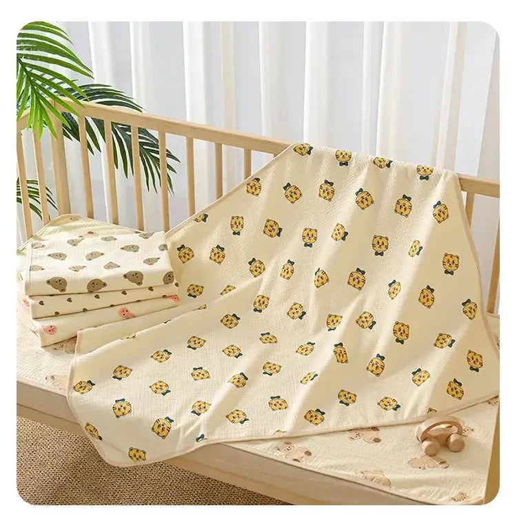 Housse Matelas Langer Coton Imperméable SOLUNT Housse de France