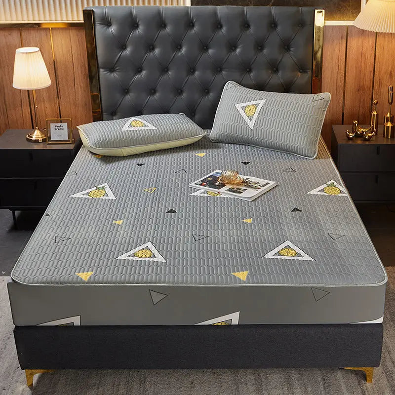Housse Matelas Latex Moderne SIMMAX Pineapple-150x200cmthree item