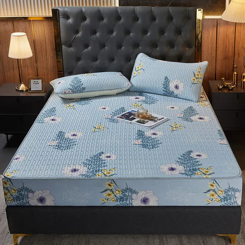 Housse Matelas Latex Moderne SIMMAX Flower love-180x200cmBed sheet